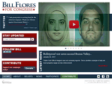 Tablet Screenshot of billflores.com